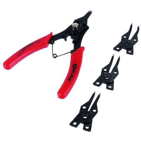 Sunbelt Combination Internal/External Snap Ring Pliers 1.4" x4.44" x9.35" A-B1SB1725